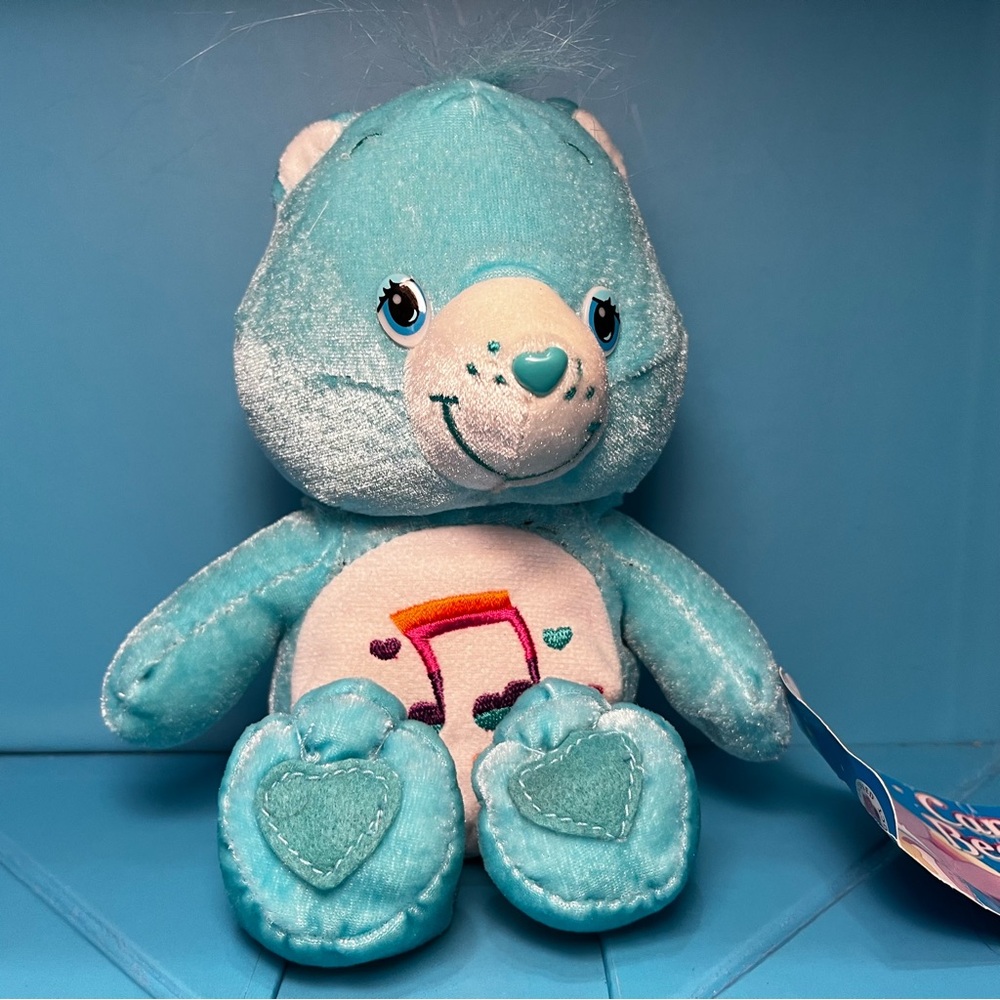 GANZ - Care Bears - Heartsong Bear Plush - 2006